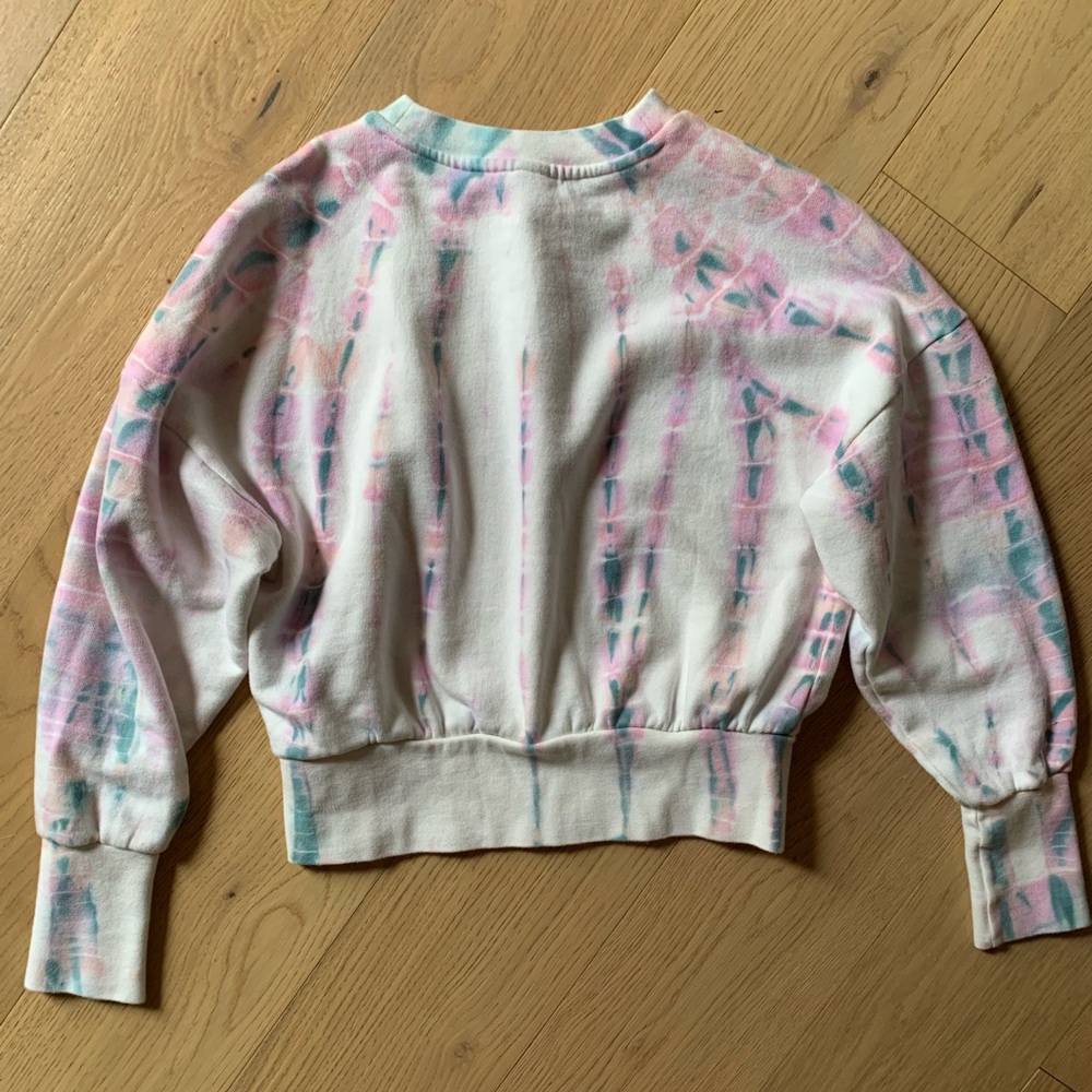Cropped tie dye Old Navy sweater